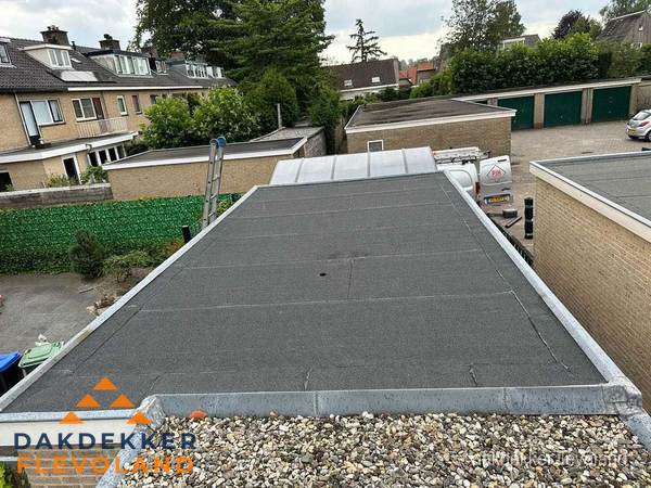 Dakinspectie plat dak na renovatie in Flevoland Dakinspectie plat dak na renovatie in Flevoland